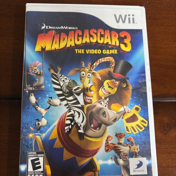 Madagascar 3: The Video Game - Nintendo Wii - Picture 1 of 3